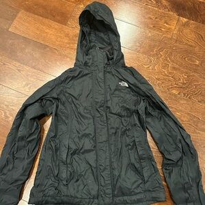 The North Face women’s medium shell in black - imperfection on right sleeve